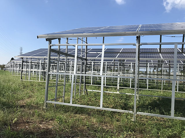 농장용 태양광 설치 시스템