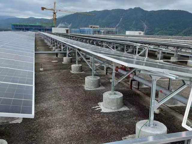 맞춤형 지붕 태양광 장착 브래킷 PV 마운트 구조